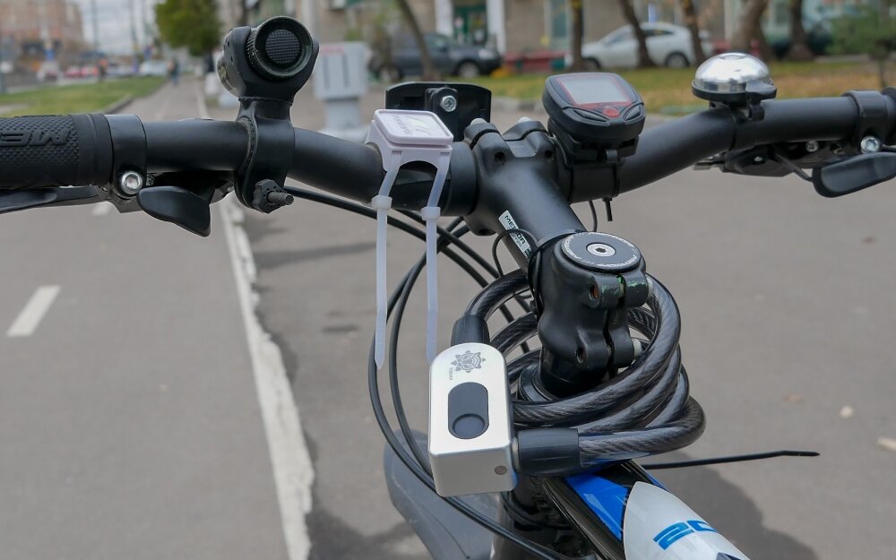 Обзор биометрического велосипедного замка tigear velo - будущее уже наступило?