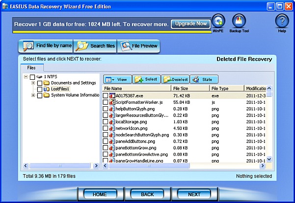 Easeus data recovery wizard free: восстановление файлов